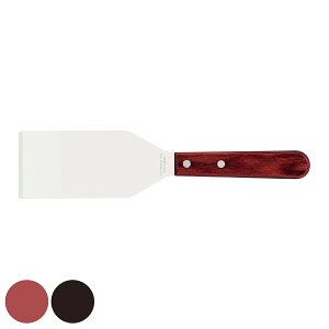 ヘラ ポリウッド 食洗機対応 トラモンティーナ スクレイパー ( TRAMONTINA へら ターナー スパチュラ スクレーパー 起こし金 起こしへら おこし金 ステンレス お好み焼き 鉄板焼き 道具 コテ