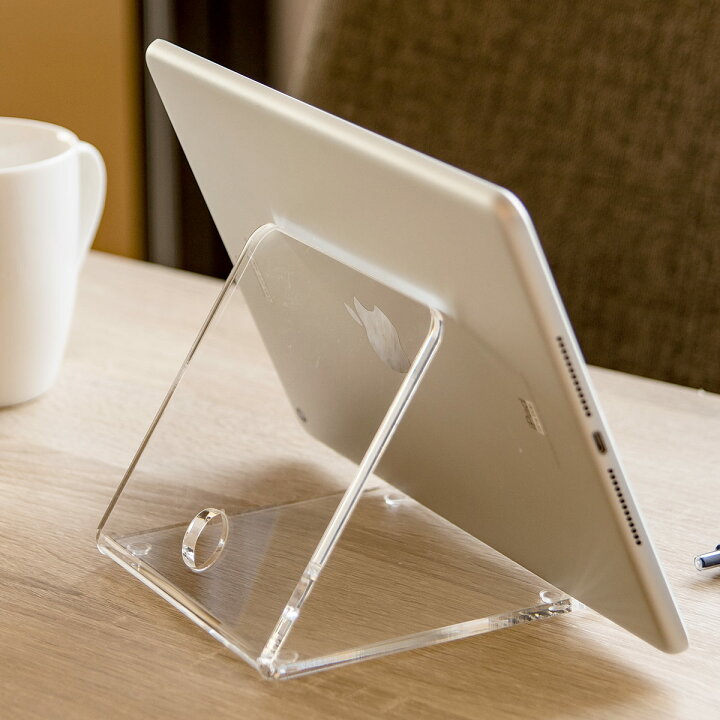 楽天市場】【レビュー特典付き】 タブレットスタンド amenist アクリル 