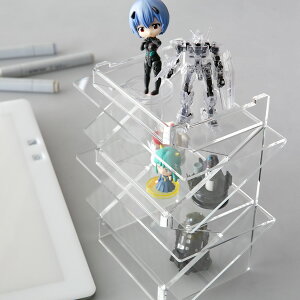 2wayパーツ 2個入り トレビュアー トレース台専用 アクリル製 TREVIEWER ( セットアップスタンド専用 パーツ オプション 部品 差し込み式 収納 アクリル 日本製 透明 クリア 簡易テーブル ディ