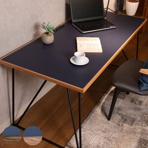 ワークデスク 幅135cm メラミン天板 グレイス ( 開梱設置 デスク シンプル 机 パソコンデスク USBポート コンセント付き 広め 天板 スタイリッシュ 異素材 リビング )【39ショップ】