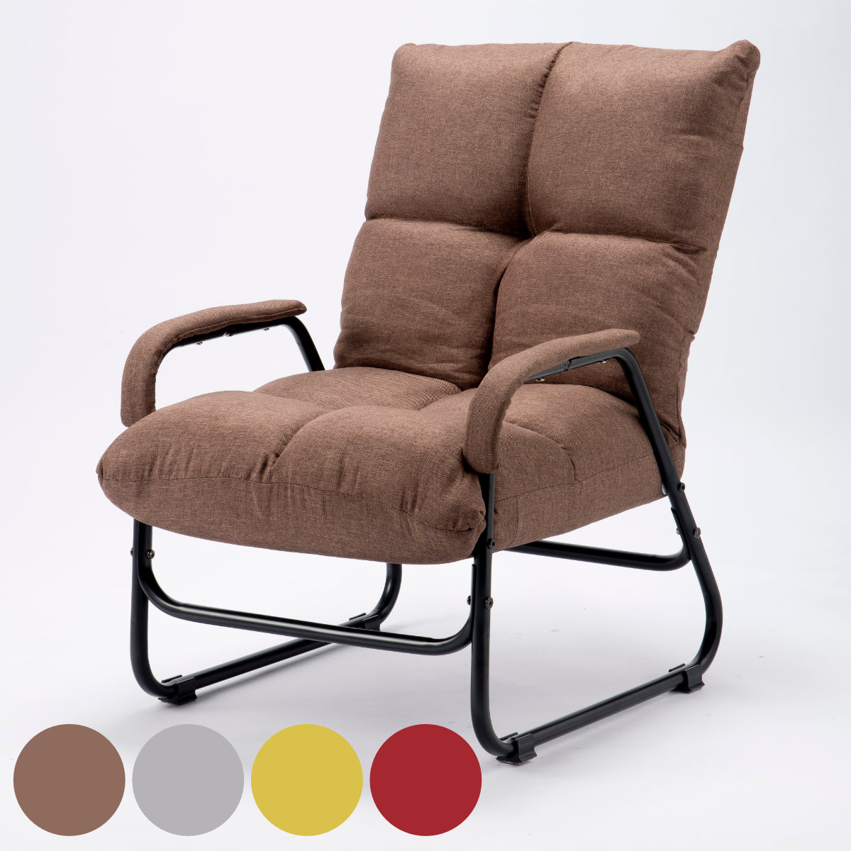 東谷 高座椅子S LSS-34BR W56×D56.5~74.5×H67.5~85×SH29/32/35/38 | ve