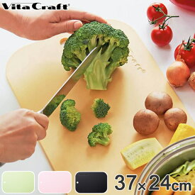 Vita Craft（ビタクラフト） まな板 37×24cm 日本製 抗菌 （ 送料無料 俎板 マナイタ まないた 食洗機対応 抗菌まな板 カッティングボード 長方形 下ごしらえ キッチンツール ） 【39ショップ】