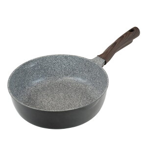 フライパン 28cm 深型 ガス火専用 デイズクックNeo 超軽量 ( ガス火対応 直火対応 炒め鍋 ふっ素加工 金属ヘラOK 軽い 28センチ いため鍋 フッ素加工 フッ素コーティング アルミ製 軽量 )【39