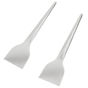 ヘラ 2本セット ステンレス製 もんじゃ焼き 元祖やきやき もんじゃヘラ ( もんじゃ用 へら ミニ フライ返し 鉄板焼き 小ヘラ ミニヘラ もんじゃ焼きヘラ 食洗機対応 2本 小さい 鉄板焼き小