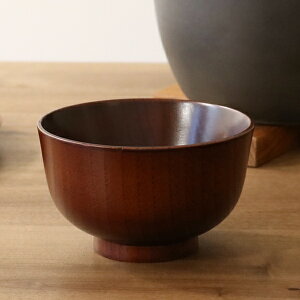 汁椀 木製 280ml 紀州塗 高野 koya 天然木 食器 日本製 ( お椀 椀 味噌汁椀 吸物椀 器 うつわ 木製食器 吸い物 吸物 味噌汁 お碗 汁碗 和風 和食器 箱入り )【39ショップ】