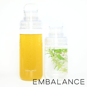 ウォーターボトル ON THE GO BOTTLE エンバランス 700ml 1L 水筒 ( 直飲み クリアボトル マグボトル スポーツボトル 常温 大容量 日本製 マグ ボトル クリア ハンドル付き 透明 軽量 目盛り付き お