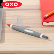 OXO オクソー PCクリーニングブラシ パソコン ブラシ ペン型 ペンタイプ 筆 シリコンブラシ デスク 掃除 …