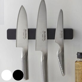 【レビュー特典付き】 山崎実業 tower マグネット＆ウォール包丁ホルダー タワー W25 （ 4903208051996 送料無料 タワーシリーズ 包丁ホルダー 幅25cm マグネット 包丁スタンド 包丁立て 包丁差し ツールホルダー キッチンツール 包丁 ハサミ 工具 収納 ）【39ショップ】