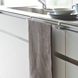 山崎実業 Plate タオルハンガー プレート ワイド （ 4903208027946 プレートシリーズ タオルバー ふきん掛け タオルホルダー 引っ掛け ドア用 タオル ハンガー キッチン収納 キッチンハンガー キッチン 収納 大きめ ）【39ショップ】