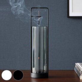 【レビュー特典付き】 山崎実業 tower お香スタンド タワー 灰飛び防止カバー付き （ 4903208100137 タワーシリーズ お香立て インセンスホルダー 吊り下げ型 スタンド 線香立て 香立て 香炉 香 灰飛び防止 お香 インセンス ）【39ショップ】