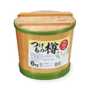 漬物ダル 6kg 木製 さわら 漬物桶 押しふた 袋付き ( つけもの樽 漬物樽 漬け物樽 漬け物桶 つけもの桶 自家製 手作り 漬け物 漬物 保存 保管 樽 容器 仕込み )【39ショップ】