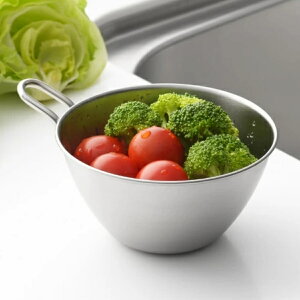 手付きボウル 12cm 16cm and ステンレス製 日本製 食洗機対応 ( ステンレスボウル ぼうる ボール 持ち手 取っ手 付き ミニボウル 深型 ミキシングボウル 調理 料理 便利 使いやすい 下ごしらえ