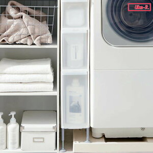 隙間収納 洗面所 段差をまたげる隙間ストッカー 3段 幅17cm ( 隙間 収納 洗濯機横 すきま収納 洗濯機 キッチン ランドリー収納 17cm ランドリー スリム ストッカー 引出し トイレ トイレ収納