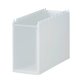 ストッカー ユニット ミドル 高さ28.5cm 幅17cm スリムストレージ用 170DM （ キッチン収納 隙間収納 スリム ラック サニタリー プラスチック製 シンク横収納 すき間収納 洗面所 脱衣所 キッチン 収納 パーツ カスタマイズ ）【39ショップ】