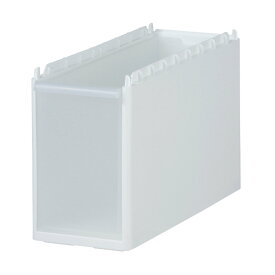 ストッカー ユニット 深型 高さ25.4cm 幅17cm スリムストレージ用 170D （ キッチン収納 隙間収納 スリム ラック サニタリー プラスチック製 シンク横収納 すき間収納 洗面所 脱衣所 キッチン 収納 パーツ カスタマイズ ）【39ショップ】