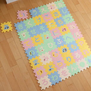 �W���C���g�}�b�g 15×15cm �Ђ炪�ȃp�Y���}�b�g 48���g �i �t���A�}�b�g �v���C�}�b�g �^�C���}�b�g �W���C���g �}�b�g �L�b�Y �m�� �N�b�V�����}�b�g EVA �Ԃ���� �x�r�[ �q���p �􂦂� �h��