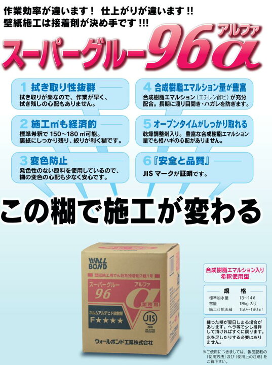 クロス糊 スーパーグルー96α