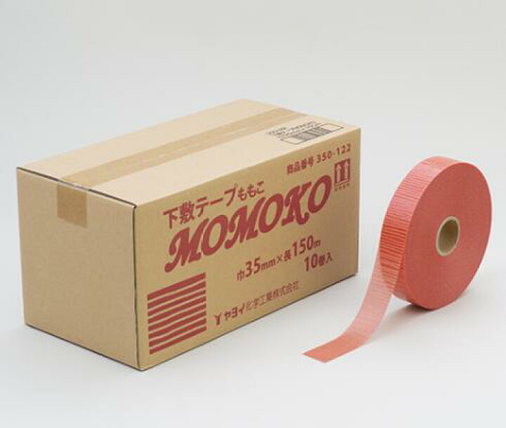 楽天市場】ヤヨイ化学 下敷きテープMOMOKO 10巻＝1ケース単位 : 内装 