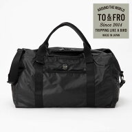 【SALE】 TO＆FRO ボストンバッグ -シンレザー- 大容量 軽量 約485g 2way 旅行 帰省 パッカブル 収納 旅…