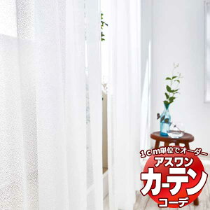 カーテン&シェード アスワン コーデ シアー / Sheer / レース S1026 ハイグレード縫製 約1.5倍 幅300x高さ120cmまで