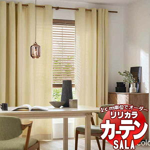 �J�[�e�� �V�F�[�h �����J�� SALA Natural Chic LS-63170�E63171 �W���d�l ���M�����[�D�� ��2�{�q�_ ��150x����280cm�܂�