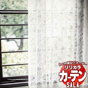 �J�[�e�� ���[�X �����J�� SALA Lace LS-63545 �W���d�l ���M�����[�D�� ��2�{�q�_ ��275x����160cm�܂�