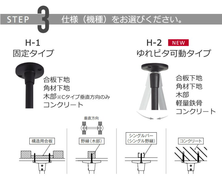 楽天市場】ハンギングバーH-1 取付面にしっかりと固定される 室内干し 
