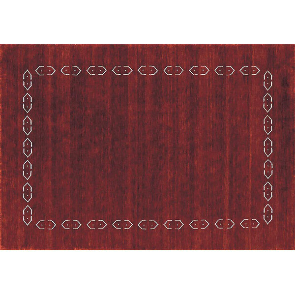 【送料無料 条件付き】ラグ マット モリヨシ WORLD CARPET Wool Hand Loom DOUBLE FACE ダブルフェイス Red 約200×250cm