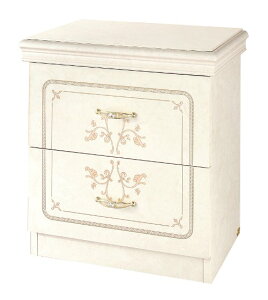 サルタレッリ フローレンス チェスト 幅60 【送料無料】 おしゃれ 木製 完成品 タンス ローチェスト 収納 サイドチェスト SFLI-539-IV 家具 輸入家具 イタリア家具 姫系 SFLI539-IV SFLI-539IV