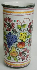 傘立て 陶器 スリム イル ポンテ イタリア製 【送料無料】 962270 玄関収納 おしゃれ かさたて 傘たて 傘立 完成品 il ponte