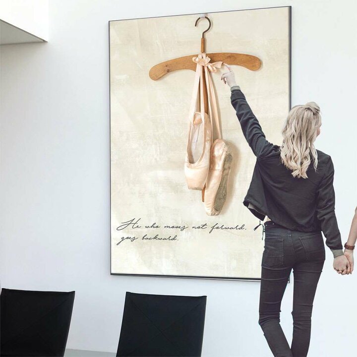 楽天市場 ポスター 特大 B0サイズ 約103x145cm 選べる用紙 大きさ 大きい 特注 ポスター インテリア おしゃれ 巨大 ビッグ 壁紙 インパクト フォト モダン シンプル バレエ バレエシューズ シューズ 女の子 バレリーナ 韓国 女子 ダンス ピンク かわいい 可愛い