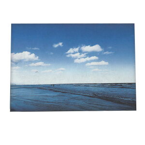 青空 スカイ 雲 ブルー ポスター 【用紙×サイズ×デザイン】 アートプリント ポスター インテリア 景色 写真 晴れ 天気 横【an-poster-177】