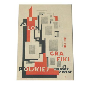 �Â����g�� �|�X�^�[ ���}�X�^�[ ���v���J �y�I�ׂ�S�T�C�Y���p���z Salon Grafiki Polskiej. 21 I ? 9 II. Nowy ?wiat 19 (1928)�ybn-poster-581�z