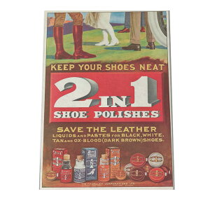 Âg |X^[ }X^[ vJ yIׂSTCYpz 2in1Shoe Polish (1920)ybn-poster-605z