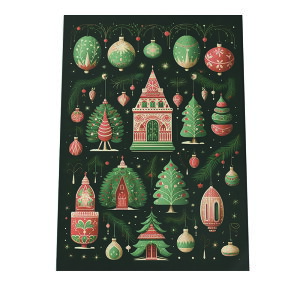 NX}X|X^[ Christmas EH[A[g zf[fR[V Ǐ CeA  fUC ~ I[ig c[ylh-poster-2985z