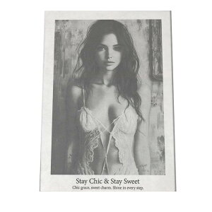 セクシー美女 アートポスター ポスター インテリア おしゃれ ファッション ポスター フォト オシャレ アート モダン シンプル 下着 ランジェリー 水着 ポートレート モデル 雑誌 写真 ガール