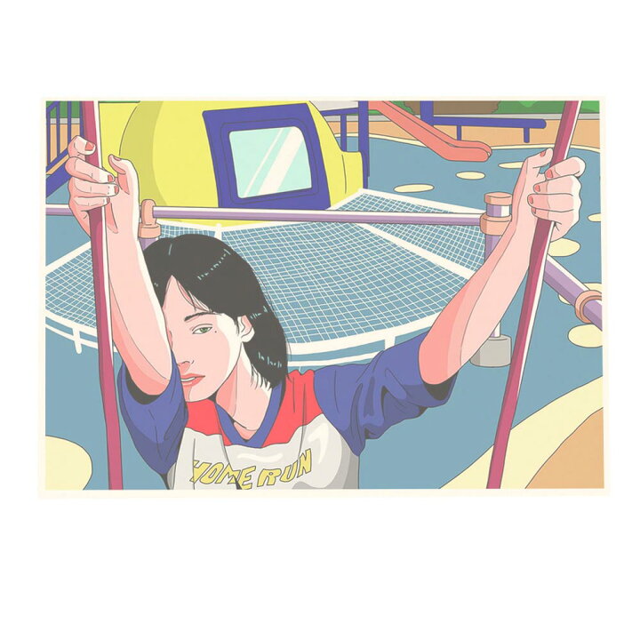 楽天市場 ポスター サイズ 約21x30cm 選べる用紙 大きさ インテリア 人気イラストレーター Chao オリジナルポスター インテリア オシャレ ファッション ポスター フォト イラスト レトロ 可愛い 絵 絵画 インテリア ファッションポスター