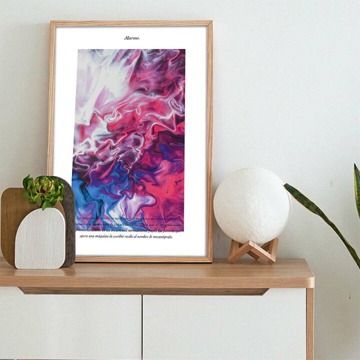 楽天市場 ポスター A1サイズ 約59x84cm 選べる用紙 大きさ ポスター インテリア おしゃれ ファッション ポスター 大きい 韓国 北欧 モダン ナチュラル 自然 大理石 ピンク カラフル アート ブルックリン ボタニカル マーブル 絵画 壁 シンプル インテリア