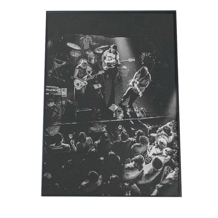 楽天市場 ポスター A3サイズ 約30x42cm 選べる用紙 大きさ ポスター インテリア おしゃれ ファッション ポスター バンド ライブ ギター ロック ライブハウス ロックンロール アメリカン 西海岸 白黒 インダストリアル モノクロ カフェ風 インテリア ファッションポスター