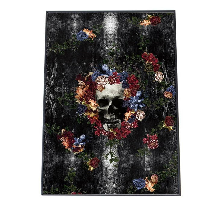 楽天市場 ポスター A3サイズ 約30x42cm 選べる用紙 大きさ インテリア おしゃれ ファッション ポスター 花 フラワー バラ ばら 薔薇 赤 青 総柄 ジャングル お洒落 アート モダン 絵 シック アンティーク スカル ドクロ 骸骨 インテリア ファッションポスター