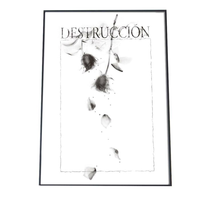 楽天市場 ポスター サイズ 約36x51cm 選べる用紙 大きさ インテリア オシャレ ファッション ポスター フォト シンプル お洒落 おしゃれ 可愛い かわいい 薔薇 バラ ローズ スケルトン モノトーン 白 黒 ホワイト カフェ インテリア ファッションポスター