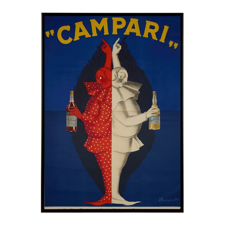楽天市場】Campari 超レトロポスター デジタルリマスター 復刻 