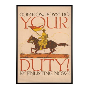 Come_on_boys!_Do_your_duty_by_enlisting_now! �����g���|�X�^�[ �f�W�^�����}�X�^�[ ���� �N���V�b�N �ÓT �Â��ǂ� �C���e���A ������� �v�����g�|�X�^�[ �t�H�g �I�V���� �A�[�g ���_�� �V���v�� ��