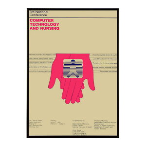 Computer_technology_and_nursing 超レトロポスター デジタルリマスター 復刻 クラシック 古典 古き良き インテリア おしゃれ プリントポスター フォト オシャレ アート モダン シンプル お洒落 特大