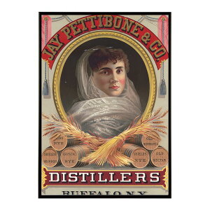 Jay_Pettibone_&_Co._distillers_Buffalo_N.Y.���Â��|�X�^�[ ���� �f�W�^�����}�X�^�[ �ÓT �A���e�B�[�N ���� ���a �吳 ���j �C���e���A ������� �v�����g�|�X�^�[ �t�H�g �I�V���� �A�[�g ���_���ybn-