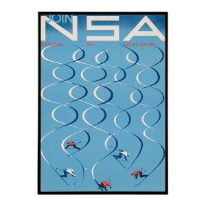 Join NSA, National Ski Association���Â��|�X�^�[ ���� �f�W�^�����}�X�^�[ �ÓT �A���e�B�[�N ���� ���a �吳 ���j �C���e���A ������� �v�����g�|�X�^�[ �t�H�g �I�V���� �A�[�g ���_���ybn-poster-11