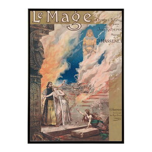 Jules_Massenet_?_Le_Mage���Â��|�X�^�[ ���� �f�W�^�����}�X�^�[ �ÓT �A���e�B�[�N ���� ���a �吳 ���j �C���e���A ������� �v�����g�|�X�^�[ �t�H�g �I�V���� �A�[�g ���_���ybn-poster-1184�z