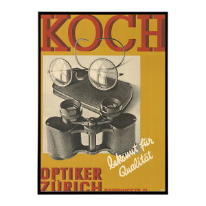 Koch_Optiker_Zurich_bekannt_fur_Qualitat���Â��|�X�^�[ ���� �f�W�^�����}�X�^�[ �ÓT �A���e�B�[�N ���� ���a �吳 ���j �C���e���A ������� �v�����g�|�X�^�[ �t�H�g �I�V���� �A�[�g ���_���ybn-pos