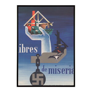 Libres de miseria. Una de las cuatro libertades por las que luchan los aliados���Â��|�X�^�[ ���� �f�W�^�����}�X�^�[ �ÓT �A���e�B�[�N ���� ���a �吳 ���j �C���e���A ������� �v�����g�|�X�^�[ �t�H�g �I