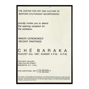 Minor_Ceremonies_Works_by_Che_Baraka���Â��|�X�^�[ ���� �f�W�^�����}�X�^�[ �ÓT �A���e�B�[�N ���� ���a �吳 ���j �C���e���A ������� �v�����g�|�X�^�[ �t�H�g �I�V���� �A�[�g ���_���ybn-poster-